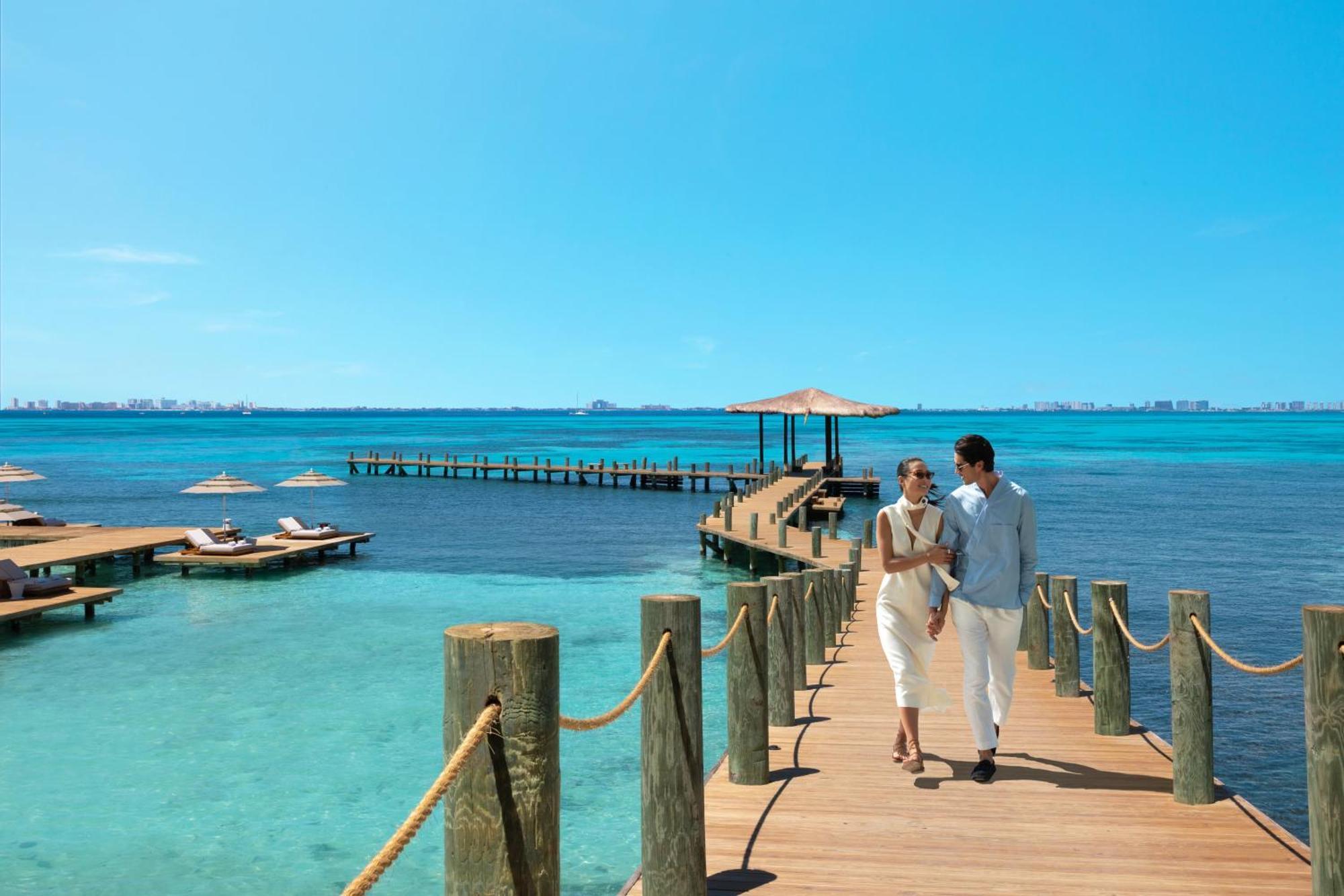 Impression Isla Mujeres By Secrets (Adults Only) Hotel Bagian luar foto